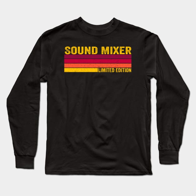 Sound Mixer Gift Long Sleeve T-Shirt by ChadPill